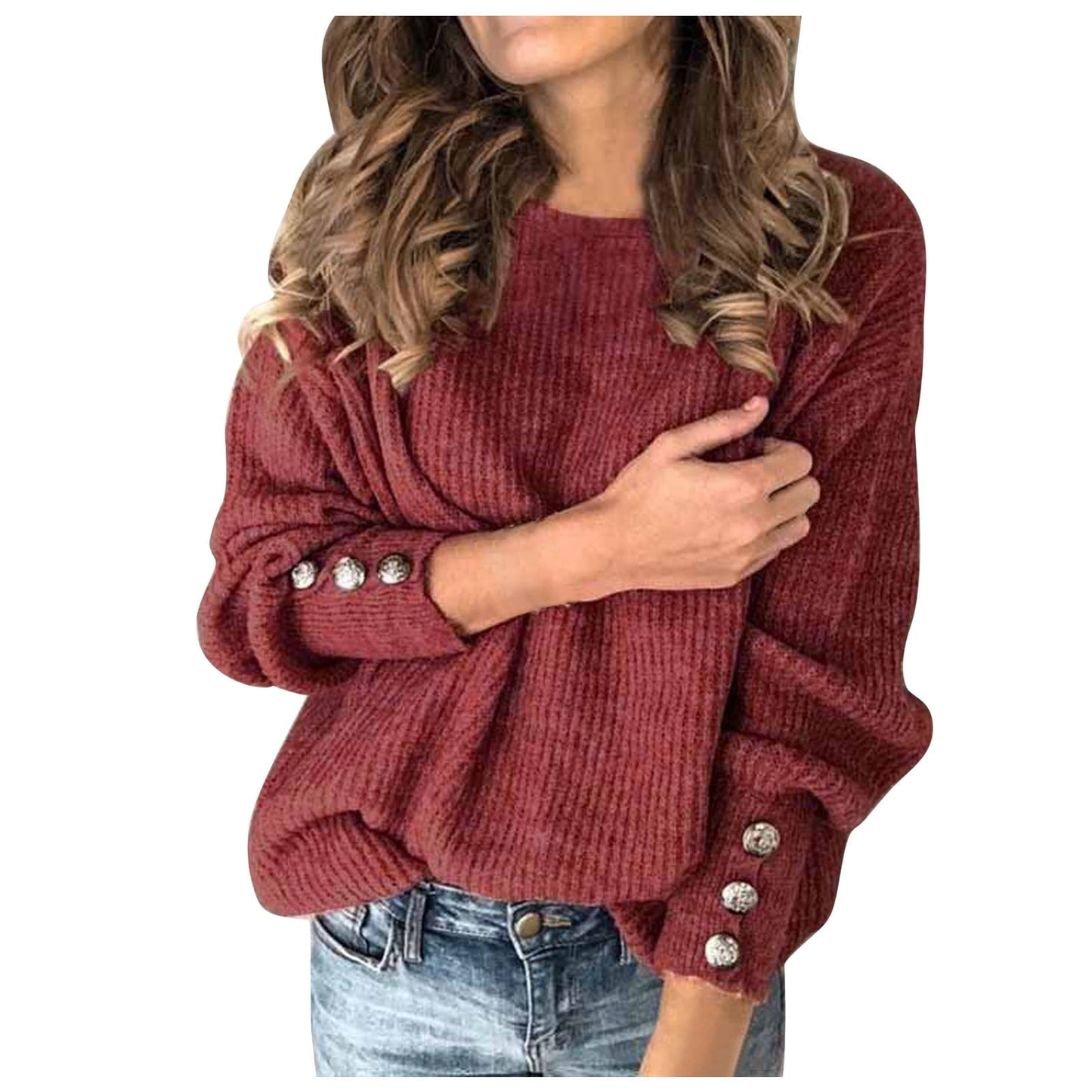 Fall Clothes for Women Fashion Women'S Turtleneck Knitted Jumper Sweater Long Sleeve Elegant Casual Tops
